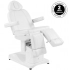 Pedicure chair AZZURRO 708AS (3-motors), White